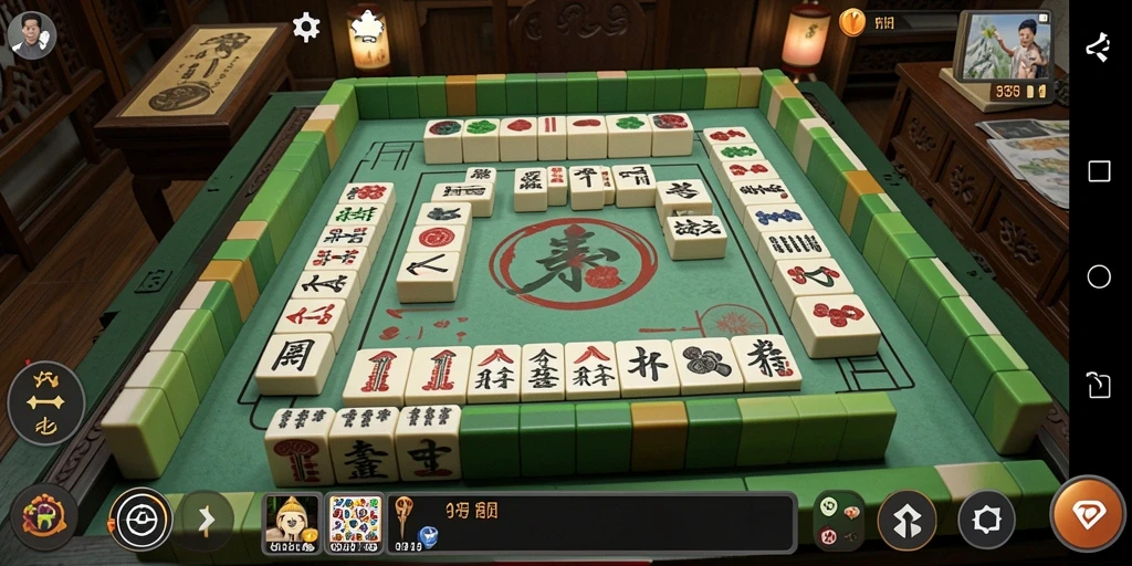 Tampilan gameplay seru game Mahjong 93337 yang menarik.