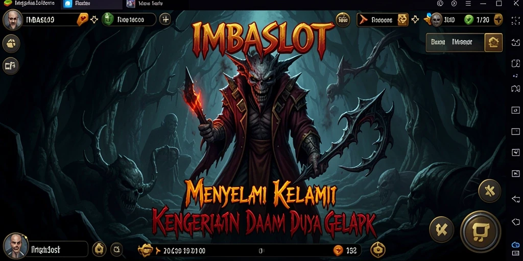Tangkapan layar menampilkan gameplay horor yang mendebarkan.