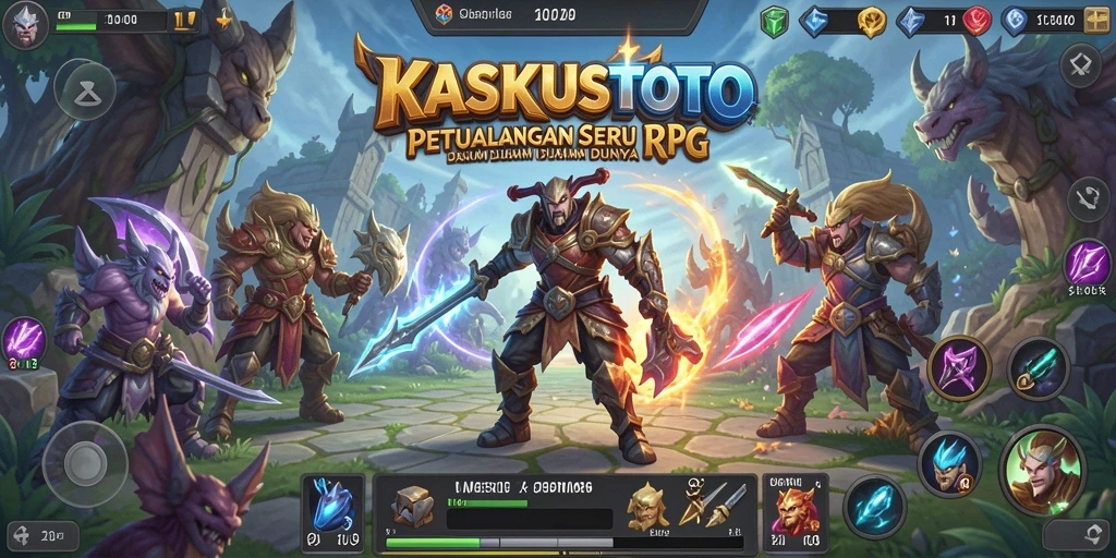 Gameplay KASKUSTOTO yang mendebarkan dalam dunia RPG.