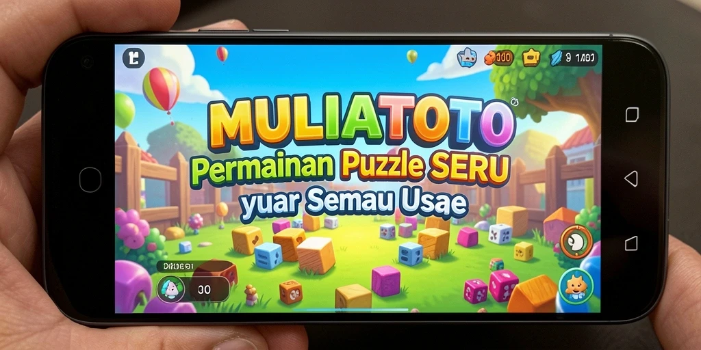 Screenshot gameplay MULIATOTO menampilkan tantangan puzzle yang seru.