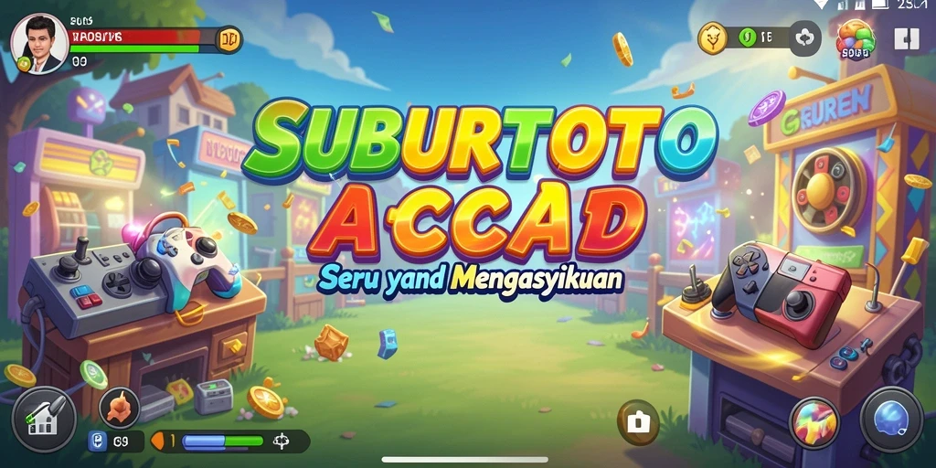 Screenshot gameplay SUBURTOTO menampilkan momen seru dalam permainan arcade.