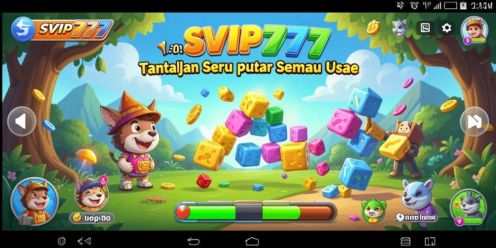 Tampilan gameplay menantang dan mengasyikkan di SVIP777.